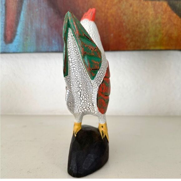 Hand painted rooster  - Picture 6 of 11